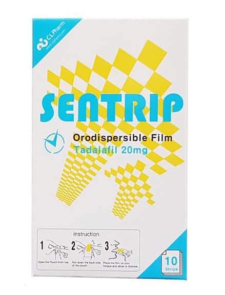 韓國 Sentrip 新一代犀利士口溶片 20mg:快、狠、久! - 1